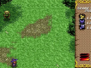 This one throws bones at you.