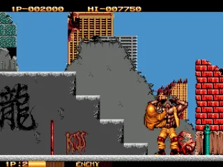 Get off me, pesky brat!