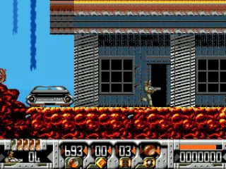 House and a parked car