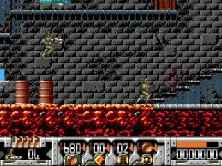 That soldier simply won't quit