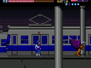 Nice tram. Not a nice monster