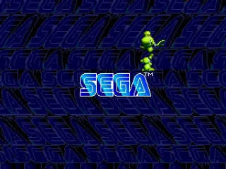 Sega logo with Vectorman ;)