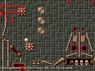 The ball bleeds at times