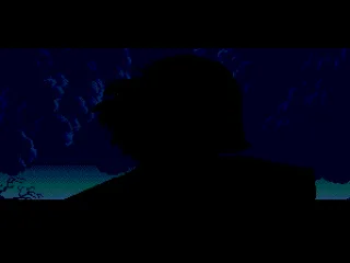 This dark face is all you see when you die