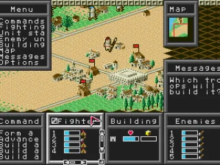 Sending out troops to build a colosseum