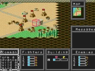 Starting the first map