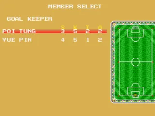 Choosing the players