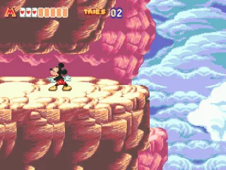 A cliff and no visible route to continue