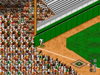 He couldn't catch it, it's a homerun.