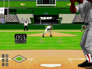 The speed of the throw is shown.