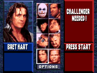 Only eight wrestlers are available