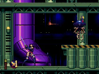 Psylocke at the Sentinel Factory