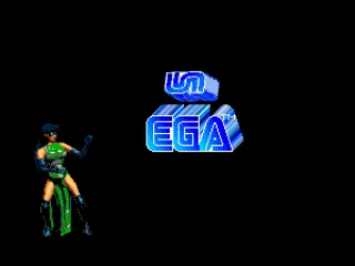 Sega logo gets a kick from Shadow :-)