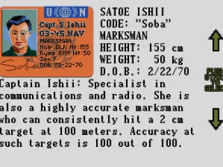 You can choose between several protagonists