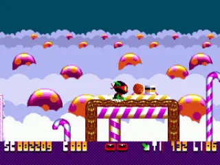 Swimming in chocolate topping