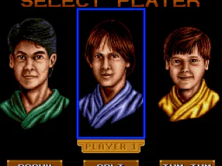 Player Select Screen