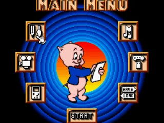 Main Menu: Choosing to paint