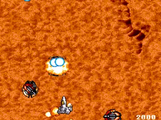 Sweeping the Martian surface.