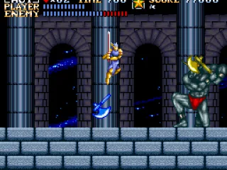 Boss-fight vs a Minotaur