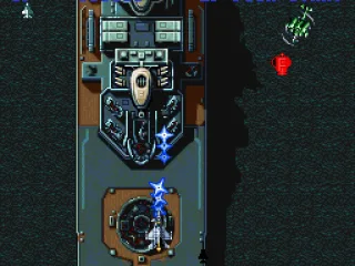 The boss of level 2 is a boat