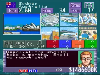 Businesses, Relations and wait time for access to Sydney.