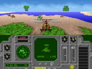 Flying over Indonesia