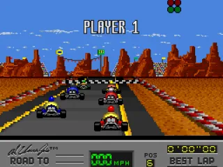 At the starting line