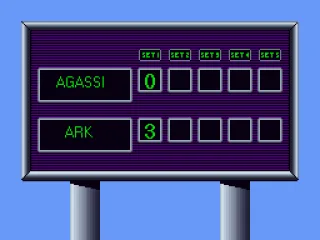 I guess it's true that he doesn't even have the record of Grand Slam titles in his own house... if we take into account Ark is actually Steffi Graf