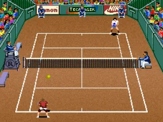 Preparing to make a serve. Terrible animation