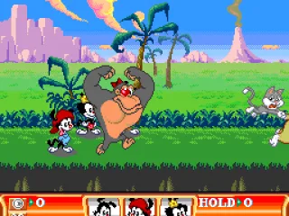 Adventure studio. All kinds of cartoon characters are here