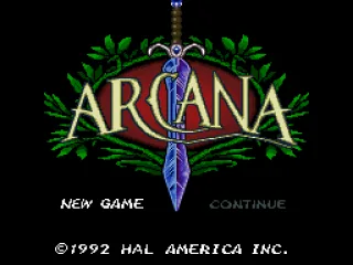 Title screen