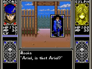 We met Ariel near the town entrance