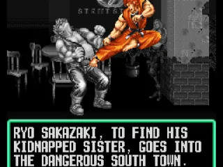 Ryo Sakazaki. He's single, girls!