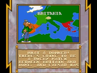 The map shows your next destination.