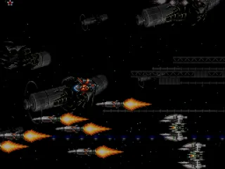 Horizontally scrolling gameplay