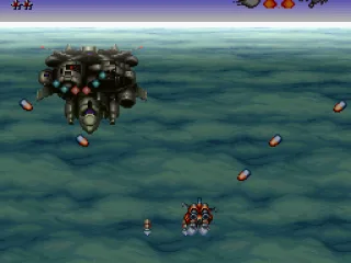 Stage 1 - This midboss keeps turning invisible