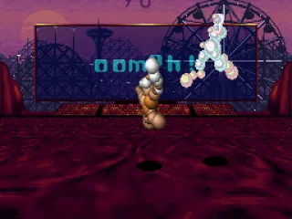 Knocked him into the air