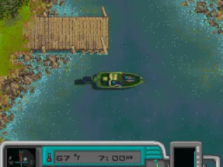 Starting off by the dock.