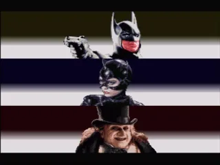 The three main characters, just like in the movie