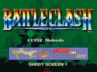 Title screen.