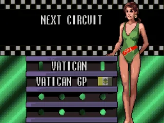 Vatican GP. Religion and racing... yeah, the perfect combination. Money above all else.