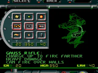 Your weapon choices.