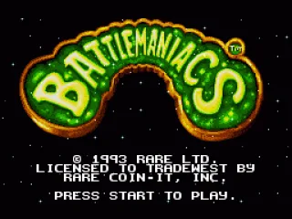 US Title Screen