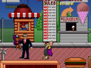 Don't get grabbed by the baddies.