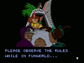 Observing the rules ... not!