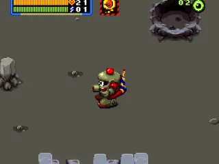 Setting down in your enviro-suit.