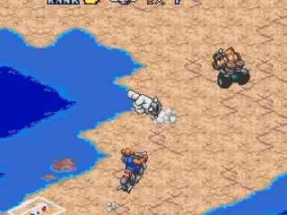 The hand-icon points you in the right direction.