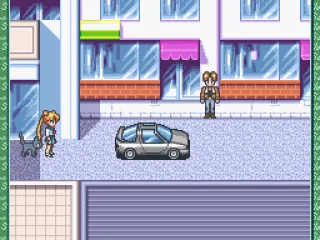 Your home district. Some cars are around...