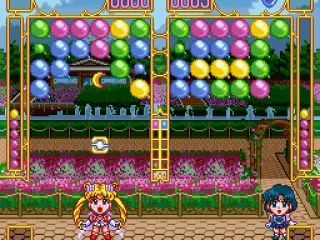 Destroying groups of balloons can reveal power-ups