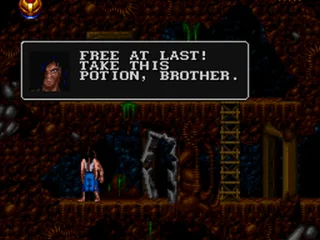 Talking to one of the slaves